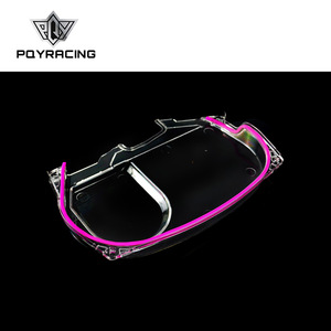 ฝาครอบพูลเลย์ Pqyracing แบบใส น้ำหนักเบา สำหรับเครื่องยนต์ 4G63 สำหรับมิตซูบิชิ อีโว 9 - Product Image 1
