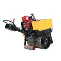 Nouvelle rouleuse vibrante à double tambour diesel 3-5,5 kW, compresseur d'asphalte haute efficacité