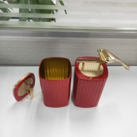 Boîtes en métal personnalisées pour le thé, le café et le chocolat, emballages de luxe en gros, boîtes en métal personnalisées, boîtes de rangement pour aliments de qualité alimentaire, boîtes cadeaux