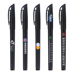 Stylos publicitaires personnalisés, stylo gel, corps en plastique de 14 cm, impression sérigraphique, stylo promotionnel - Product Image 5