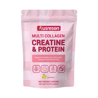 SPL OEM Poudre de Collagène Multi-Peptides et Protéines en Vrac avec Créatine 3-en-1, Poudre de Protéine de Collagène Hydrolysé BCAA et Créatine