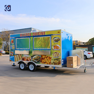 Portable Commercial 13ft Mobile <strong>Food</strong> Trailer Fully Equipped Usa <strong>Fast</strong> <strong>Food</strong> Truck Mobile Restaurant Coffee <strong>Food</strong> Kiosk - Product Image 3