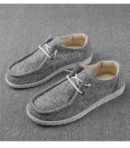 Olicom En stock : Baskets décontractées, Chaussures de marche, Mocassins <span class=keywords><strong>bateau</strong></span> en toile pour <span class=keywords><strong>homme</strong></span>, Chaussures à enfiler pour <span class=keywords><strong>homme</strong></span> pour la vie quotidienne - Product Image 4