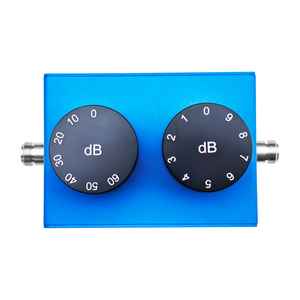 Atténuateur variable rotatif double 2W DC-8GHz 0-69dB 1dB Step N Connecteur femelle Tambour rotatif Atténuateur réglable - Product Image 2