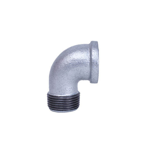 <span class=keywords><strong>Coude</strong></span> de raccordement <span class=keywords><strong>mâle</strong></span>-<span class=keywords><strong>femelle</strong></span> en fonte malléable noire, conforme à la norme ASTM NPT - Product Image 4