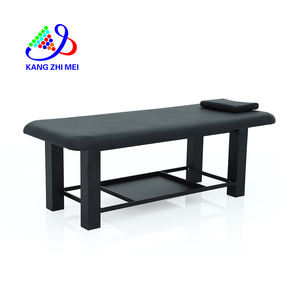 Lettino da Massaggio e Trattamento Spa in Legno Nero Economico all'Ingrosso Kangmei Furniture per Centri Estetici - Product Image 1