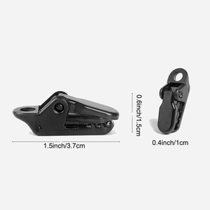Clips <span class=keywords><strong>de</strong></span> tente en plastique <span class=keywords><strong>de</strong></span> camping Pinces <span class=keywords><strong>de</strong></span> <span class=keywords><strong>fixation</strong></span> <span class=keywords><strong>de</strong></span> bâche d'extérieur Pinces en métal <span class=keywords><strong>pour</strong></span> bâche d'auvent Pratique <span class=keywords><strong>pour</strong></span> les activités <span class=keywords><strong>de</strong></span> plein air - Product Image 6
