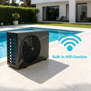 Pompe à chaleur R32 haute efficacité de grande taille pour le <span class=keywords><strong>chauffage</strong></span> de <span class=keywords><strong>piscine</strong></span>, alimentée par l'énergie <span class=keywords><strong>solaire</strong></span> et électrique, économie d'énergie, usage commercial et domestique - Product Image 5