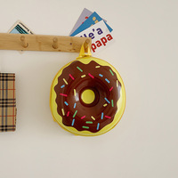 Hochwertiger HAONNA PVC Softback Donut Eierschalen-Rucksack Cartoon Kinderrucksack mit Spaßigem Reißverschluss Modisch Niedlich 2-6 Jahre