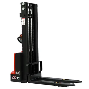 HELI純正 電動スタッカー CDD15J 1.5トン 3メートル 3.5メートル ウォーキータイプ パレットスタッカーフォークリフト ヨーロッパ・アメリカ規格パレット対応 - Product Image 2