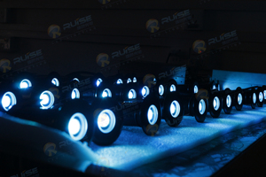 ไฟใต้น้ำสำหรับสระว่ายน้ำ LED ขนาดเส้นผ่านศูนย์กลาง 62 มม. วัสดุสแตนเลส 316  ระบบ DMX/RDM 4-in-1  แสงสี RGBW  แสงวอร์มไวท์  กระจก  กำลังไฟ 20W  กันน้ำระดับ IP68 - Product Image 6