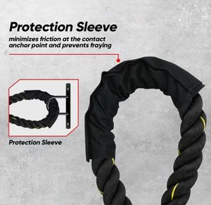 Cuerda de Salto Pesada para Entrenamiento de Gimnasio, Fitness y Ejercicio, 9m/12m/15m, Cuerda de Batalla para Entrenamiento de Fuerza - Product Image 3