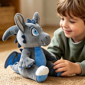 Peluche <span class=keywords><strong>de</strong></span> Dinosaurio Premium <span class=keywords><strong>para</strong></span> Niños, Juguete Suave y Adorable con Detalles Bordados <span class=keywords><strong>para</strong></span> Jugar y Decorar la Habitación - Product Image 1