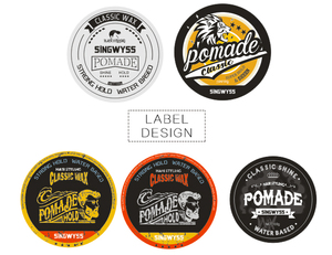 Pomades <span class=keywords><strong>gel</strong></span> de coiffure brillant et bourrage, contrôle des bords, tenue extrême, marque privée écologique, cire de coiffure pour hommes, cheveux bouclés - Product Image 3