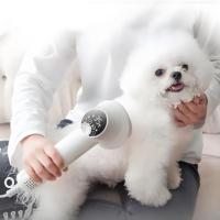 Pulvérisateur rechargeable étanche IPX6 pour l'élimination des tiques, le contrôle des squames, le nettoyage des dents et l'anti-statique – Peigne anti-puces efficace pour animaux de compagnie