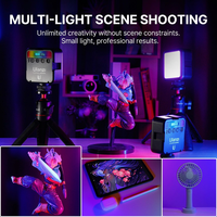 Ulanzi VL49 Mini Lampe Vidéo LED RVB Portable, Lumière d'Appoint de Poche Pleine Couleur pour Photographie, Vlog, TikTok et Accessoires d'Appareil Photo
