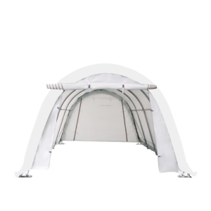 Toit en PVC imperméable, dôme, <span class=keywords><strong>abri</strong></span> d'auto, cadres métalliques en acier, auvent en PVC PE pour parking extérieur, entrepôt, stockage, voiture en <span class=keywords><strong>bois</strong></span> naturel - Product Image 2