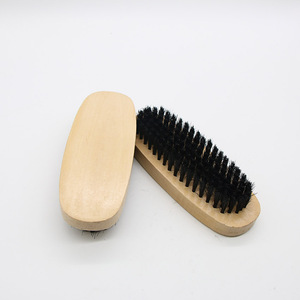 Sikat pembersih kaki hewan peliharaan, sikat pembersih sepatu bulu lembut dengan pegangan kayu pohon untuk membersihkan - Product Image 1
