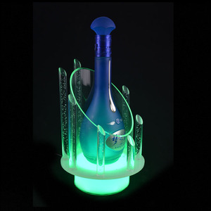 Cao cấp Led Laser chai Presenter với LED Acrylic ánh sáng hộp-uống hiển thị cho nhà hàng bar phòng chờ hộp đêm - Product Image 4