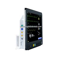 Moniteur LCD 15 pouces grand moyen petit animal de compagnie vétérinaire moniteur de signes vitaux pour les salles d'opération des hôpitaux vétérinaires pour animaux