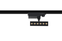 Garantie de cinq ans anti-éblouissement commercial moderne 4 fils 14w led éclairage sur rail linéaire