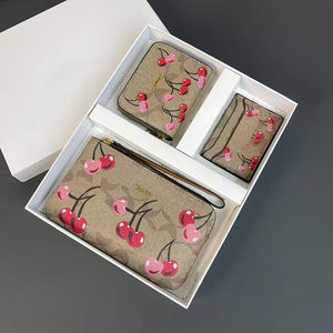 Designer portemonnee muntportemonnees clutch tas mode kaarthouder clutch tas hoge kwaliteit mode portemonnee 3 stuks/set met doos Yuee25123148 - Product Image 1