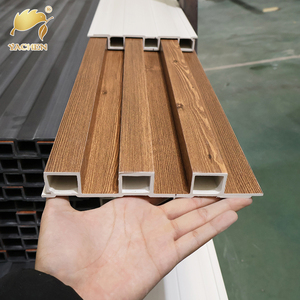 Panneau <span class=keywords><strong>mural</strong></span> WPC de style industriel pour décor de fond TV ignifuge avec garantie de 5 ans pour la maison, l'hôtel et la salle de sport Panneaux muraux et planches - Product Image 2