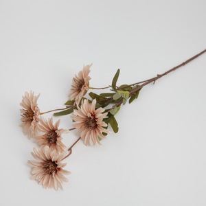 Crisantemo artificial realista para decoración del hogar, flores artificiales, color rosa, oferta - Product Image 6