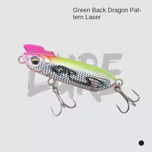 Pequeño Ott Long-Throw Speed Pencil One-Mouthful 3D Simulación Recubrimiento láser Anti-Rust Plastic Book Bottom Nuevo señuelo de pesca de <span class=keywords><strong>carpa</strong></span> - Product Image 4