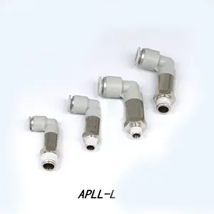 AirTAC PLL Series-accesorios de tubería de un solo toque