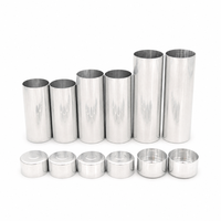 Tube en aluminium vide, cartouche vide pour système d'injection dentaire, consommables dentaires