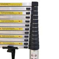 Échelle de grenier télescopique pliable en aluminium Maosen 2M-6.2M Capacité de charge de 300 lb