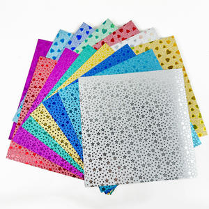 Glitzer-Bastelpapier Origami-Stern Handgemachtes Papier Glitzer-Origami Kinder Handgemachtes DIY Glitzer Gefaltete Tausend-Papier-Kraniche - Product Image 1