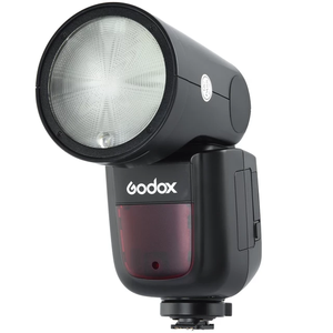 DF Wholesale Original GodoxV1-S Round Head Camera Flash Speedlite for Camera Models Shoot Flash Outside Outdoor Flash Led <b>Light</b> - Product Image 3