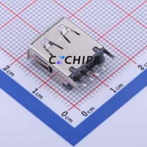 916-252A2023Y10200 USB Connector Through hole Component (THT) Connector Type-A USB 2.0 Female Through Hole - Product Image 2