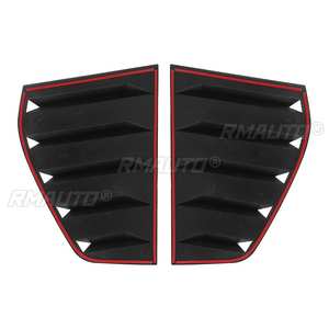 Aérations latérales de haute qualité pour vitres arrière de voiture, garnitures de ventilation pour VW Volkswagen Golf 6 MK6 GTI R 2010 2011 2012 2013 2014 - Product Image 4