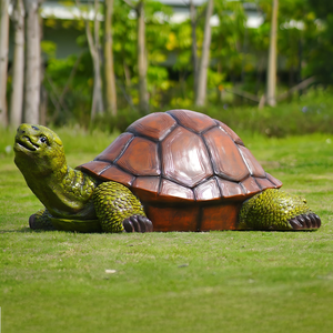 ประติมากรรมรูป<span class=keywords><strong>เต่า</strong></span> งานฝีมือทำมือที่ทนทาน รูปปั้นเต่าเหมือนจริงสำหรับตกแต่งลานกิจกรรมเชิงพาณิชย์ สวนสนุก บ้าน และสวนหลังบ้าน - Product Image 4
