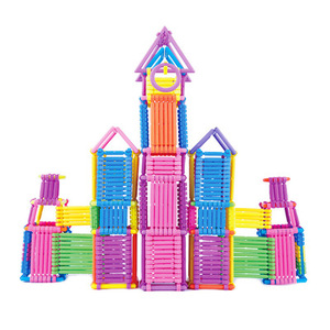 Juguetes De Construcción educativos para niños, 500 piezas, bloques de construcción, puzle, barras - Product Image 1