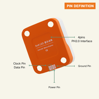 Kit de Robotique IoT à Intelligence Artificielle Qimayuan ESP32-S3 S19 PH2.0 Plug-and-Play avec Affichage d'Animation Textile et Blocs de Construction de Codage
