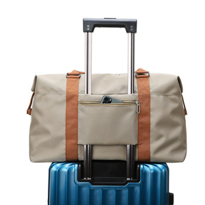 Borsa da viaggio Weekender personalizzata di grande capacità separazione bagnata e asciutta borsa da viaggio impermeabile <span class=keywords><strong>oxford</strong></span> borsone sportivo da palestra - Product Image 4
