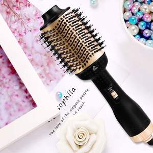 Sèche-cheveux <span class=keywords><strong>brosse</strong></span> à air chaud à vente exceptionnelle, qualité garantie, <span class=keywords><strong>brosse</strong></span> à air chaud en une seule étape avec trois réglages de température, convient à tous les types de cheveux - Product Image 5