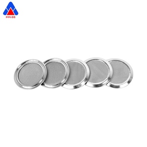 Disco de filtro de fibra de acero inoxidable 316 sinterizado multicapa personalizado, filtro de metal sinterizado poroso para filtración de líquidos - Product Image 1