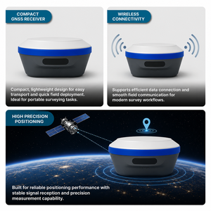 Equipo Geofísico Unistrong G960SE RTK Láser Mejorado, Precio del Sistema y Base GNSS - Product Image 3