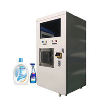 Kiosque de paiement en libre-service, distributeur automatique de divers liquides pour lessive liquide
