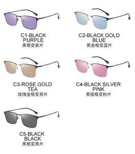 מחזה מרשם משקפיים עבור עסקים מעבר Photochromic משקפי קריאת משקפי שמש מסגרות לנשים Mens <span class=keywords><strong>Eyewear</strong></span> - Product Image 5