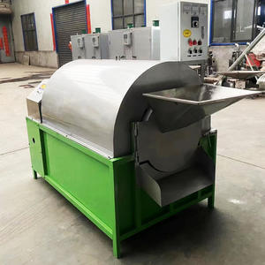 多機能自動ガス加熱茶ゴマヒマワリ種ドラムドライヤーコーヒー豆大豆ピーナッツ焙煎機 - Product Image 3