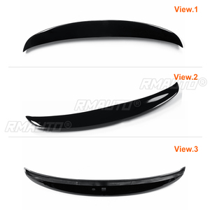 ลิปกลอสปอยเลอร์ท้ายรถสีดำสำหรับ Infiniti G35 G25 G37ซีดาน2007-2015 - Product Image 2