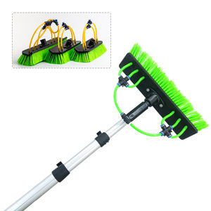 Perche télescopique pour le nettoyage des fenêtres avec brosse, nettoyeur de fenêtres, brosse pour le nettoyage des panneaux solaires - Product Image 2