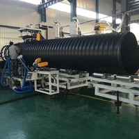 Raccord thermorétractable à grand diamètre SN8 SN16 DN600-DN1500 pour tuyau HDPE, destiné aux systèmes de drainage des caniveaux routiers
