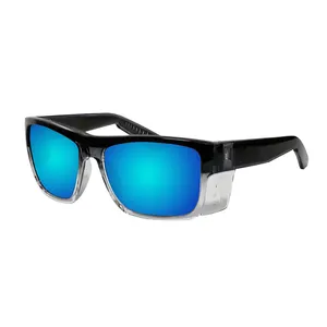 Offray Z87.1 New Designer Custom Logo Wholesale TAC Lens TR90 Frame Fishing Side Shield Safety Polarized Sunglasses Men Women